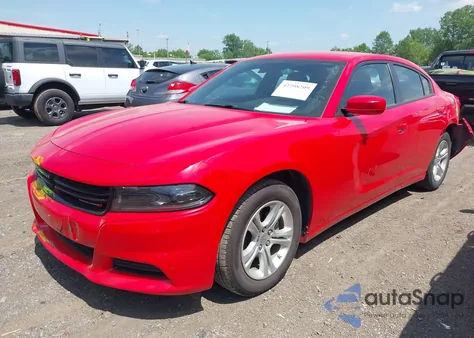 2022 Dodge Charger Sxt Rwd из США, поврежденный, VIN 2C3CDXBG7NH208047
